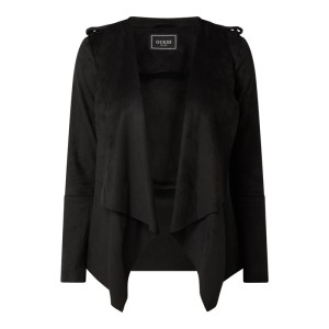 Kurtka z imitacji skóry welurowej model ‘Sofia’