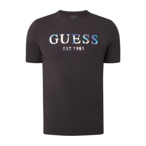 T-shirt o kroju slim fit z logo