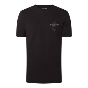 T-shirt o kroju slim fit z bawełny ekologicznej