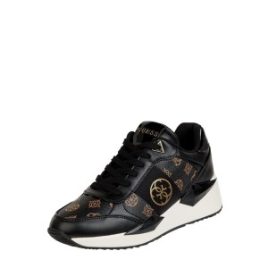 Sneakersy na koturnie z imitacji skóry model ‘Tesha’