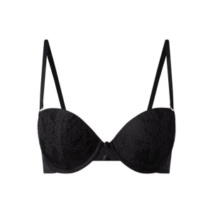 Biustonosz push up z koronki