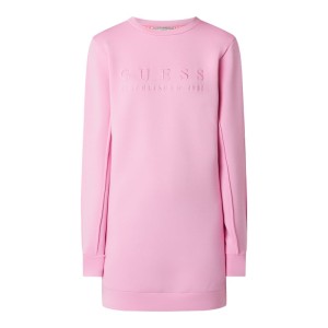 Sukienka z dzianiny dresowej z logo