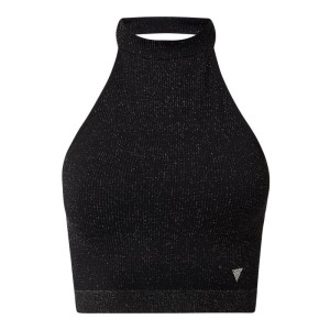 Krótki top z wiązaniem na szyi