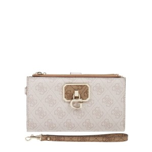 Portfel ze wzorem z logo model ‘Alisa’