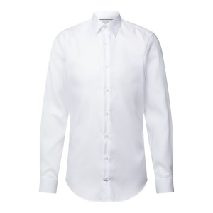 Koszula biznesowa o kroju slim fit z bawełny model ‘Pierre’