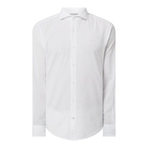 Koszula lniana o kroju regular fit model ‘Mejos’