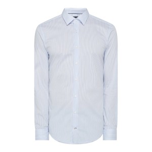 Koszula biznesowa o kroju slim fit z dodatkiem streczu model ‘Pierre’