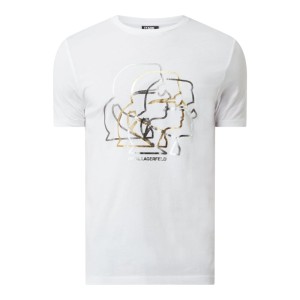 T-shirt z nadrukiem z logo