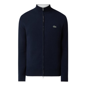 Kurtka z dzianiny o kroju classic fit ze stójką