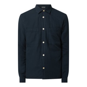 Koszula lniana o kroju regular fit