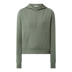 Bluza z kapturem z obniżonymi ramionami