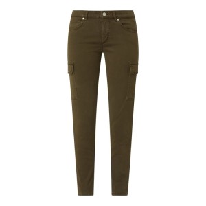 Spodnie cargo o kroju slim fit z dodatkiem streczu model ‘Lulea’
