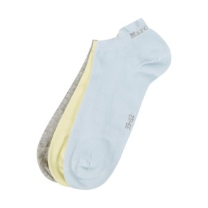 Krótkie skarpety z mieszanki bawełny ekologicznej w zestawie 3 szt.