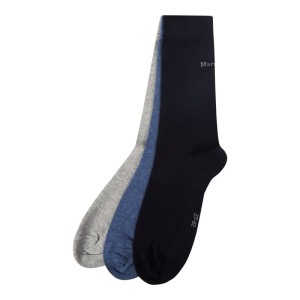 Skarpety z mieszanki bawełny ekologicznej w zestawie 3 szt.