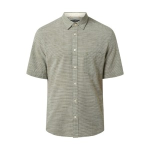 Koszula casualowa o kroju regular fit z bawełny z krótkim rękawem