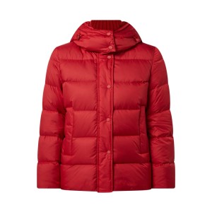 Kurtka puchowa z odpinanym kapturem