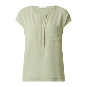 Bluzka z przodem w kontrastowym kolorze model ‘Flusi’