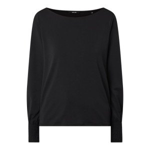 Bluzka z marszczonymi zakończeniami rękawów model ‘Suzuma’