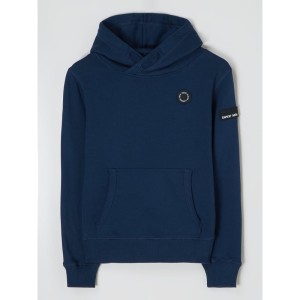 Bluza z kapturem z detalami z logo model ‘Aaron’