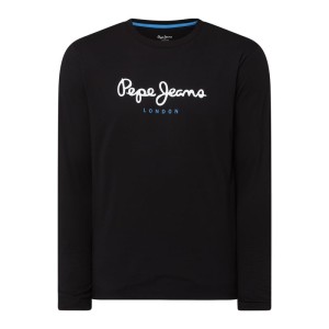 Bluzka z długim rękawem o kroju regular fit z logo model ‘Eggo’