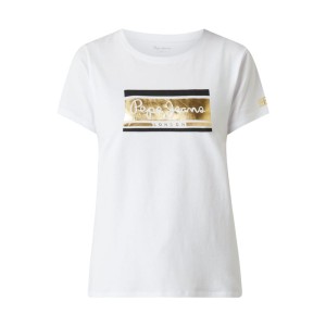 T-shirt z bawełny model ‘Zarina’