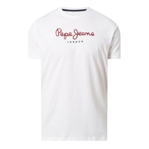 T-shirt z bawełny model ‘Eggo’