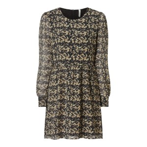 Sukienka mini ze wzorem na całej powierzchni model ‘Mara’
