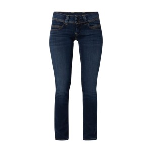 Jeansy w dekatyzowanym stylu o kroju regular fit