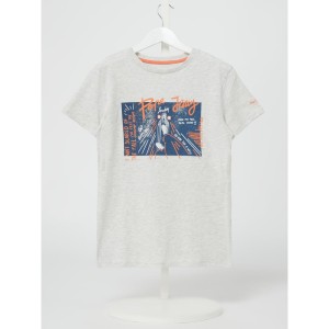 T-shirt z nadrukiem i logo