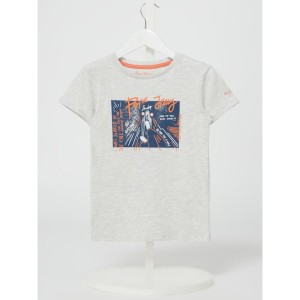 T-shirt z nadrukiem i logo