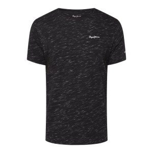 T-shirt o kroju slim fit z dodatkiem streczu model ‘Paul’