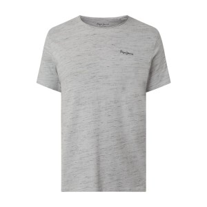 T-shirt o kroju regular fit z wyhaftowanym logo model ‘Paul’