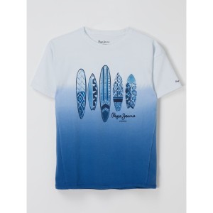 T-shirt z bawełny model ‘Kasper’