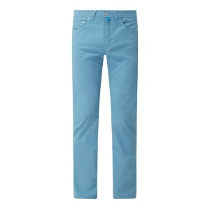 Spodnie o kroju tapered fit z dodatkiem streczu model ‘Lyon’ — ‘Futureflex’