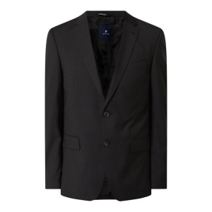 Marynarka na 2 guziki o kroju regular fit z żywej wełny model ‘Brice’