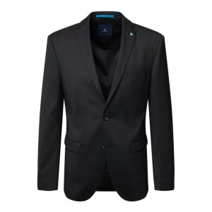 Marynarka na 2 guziki o kroju regular fit z delikatnym tkanym wzorem