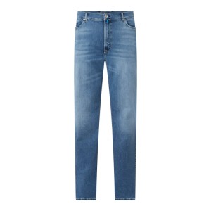 Jeansy PLUS SIZE o kroju straight fit z dodatkiem streczu