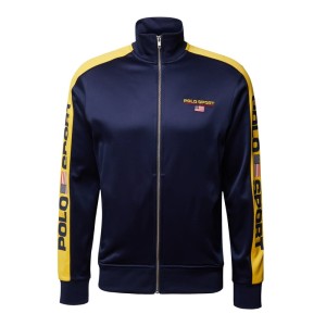 Bluza rozpinana z detalami z logo