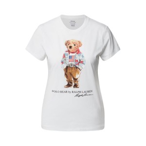 T-shirt z bawełny z nadrukiem z motywem