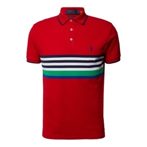 Koszulka polo o kroju custom slim fit z bawełny