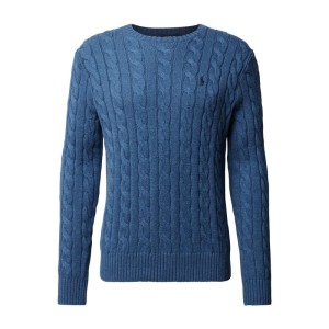 Sweter z dzianiny z wzorem warkocza