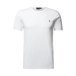 T-shirt z bawełny z wyhaftowanym logo