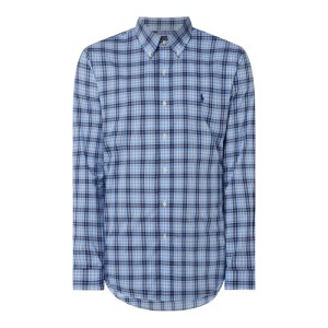 Koszula casualowa o kroju custom fit ze wzorem w kratę