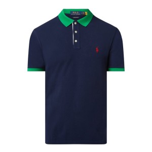 Koszulka polo o kroju custom slim fit z piki