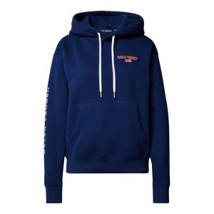 Bluza z kapturem z wyhaftowanym logo