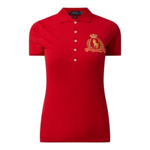 Koszulka polo o kroju slim fit z logo