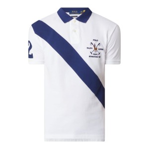 Koszulka polo o kroju custom slim fit z bawełny