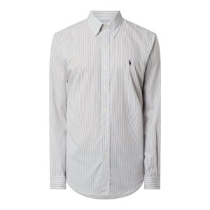 Koszula casualowa o kroju custom fit z popeliny