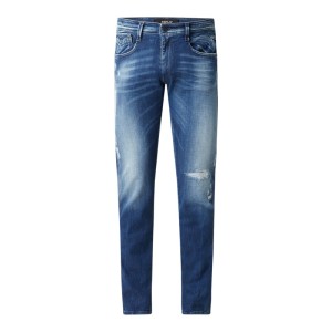 Jeansy o kroju slim fit z dodatkiem streczu model ‘Anbass’