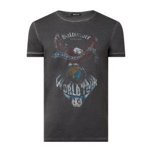 T-shirt z nadrukiem w stylu vintage